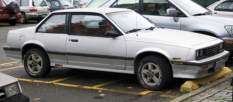 File:1986 Chevrolet Cavalier Z24 coupé.jpg