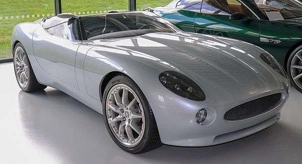 Jaguar F-Type concept displayed in the British Motor Museum, Gaydon