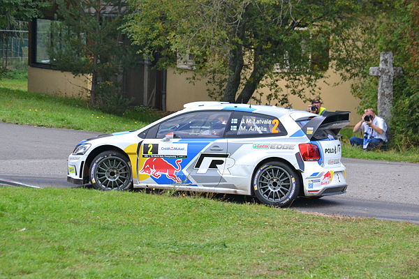 Jari-Matti Latvala during Rally