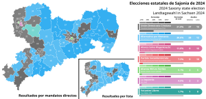 Elecciones estatales de Sajonia de 2024