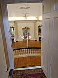 Thumbnail for File:2nd floor grand ballroom Hamilton Hall, National Historic Landmark, 9 Chestnut Street Salem, Massachusetts. Designed. Samuel McIntire, (interior) view from 3rd floor, (pic.2a).jpg