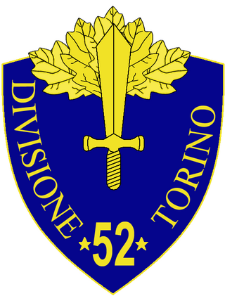 <span class="mw-page-title-main">52nd Infantry Division "Torino"</span> Military unit