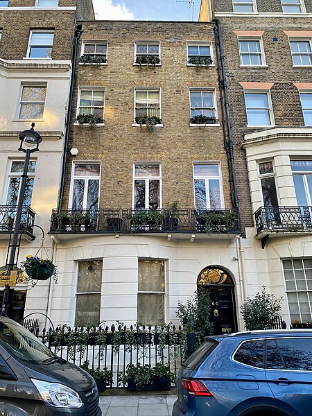 File:60 Montagu Square, Marylebone, February 2023.jpg