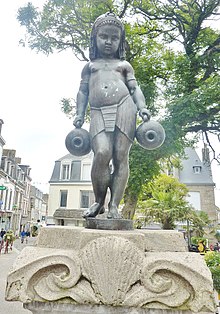 La statue du Bolomig.