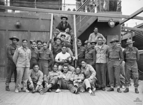 Reinforcements for the Māori Battalion arrive in Sydney, Australia in November 1940