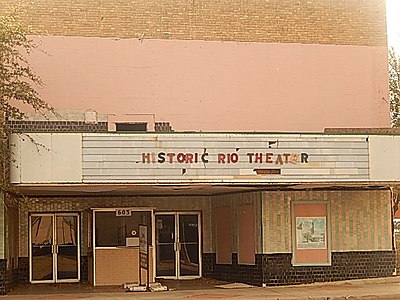 The abandoned Rio Theater on North Grant Street in Odessa opened in 1947 as the Scott Theater. In 2010, a community group attempted to acquire the building.