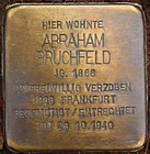 Stolperstein für Abraham Bruchfeld