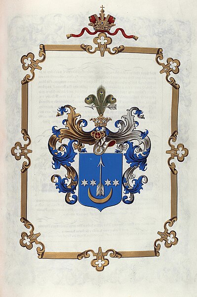 File:Adelsdiplom - Tarnawiecki 1854 - Wappen.jpg