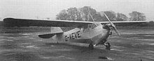 Die nur einmal gebaute Aeronca Ely 300 (G-AEVE)