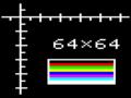 Modul grafic Agat 64x64 pixeli