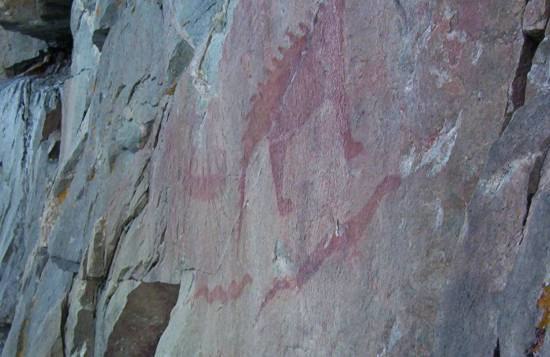 Pictographs at Lake Superior Provincial Park, Ontario