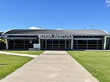 Airside lihat, Bandara Roma, Queensland, 2021.jpg