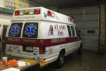 Alamo Medic 31 at its final day of operation in the Town Of Beekman. AlamoMedic31.JPG