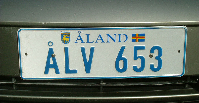 File:Aland Islands License Plate.jpg