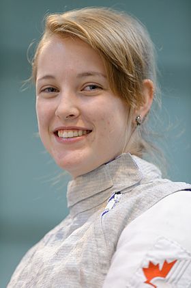 Alanna Goldie au Challenge international de Saint-Maur 2014.