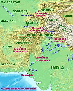 Cities of Alexander in Pakistan