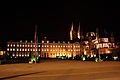 Ancienne abbaye aux Hommes de Caen la nuit.JPG