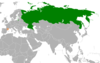 Location map for Andorra and Russia.