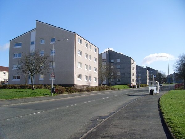 Apartment blocks on Arrochar Street