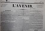 Vignette pour L'Avenir (France)