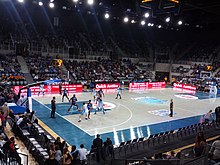Azure Arena di Antibes, stagione 2013/2014: incontro di Pro A Sharks Antibes - Gravelines