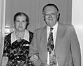 Bácskai Mihály (1929–2011) feleségével