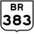 BR-383 щит}}