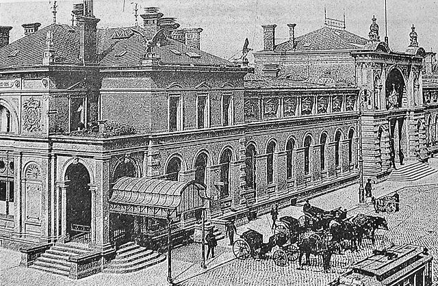 Bonn station in 1900