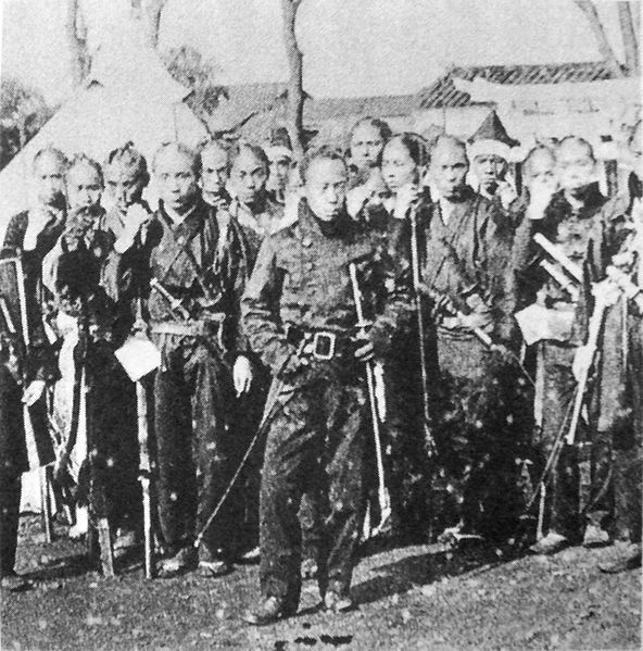 File:Bakufu soldiers in Western uniform.jpg