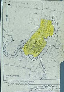 The remote receiving station. Map date 17 February 1942. Bankstown01.jpg