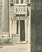 Il barbiere Del Bianco, all'interno del palazzo di Diocleziano[84]