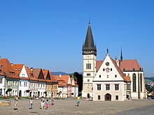 The centre of Bardejov - a UNESCO World Heritage Site Bardejov10Slovakia6.JPG