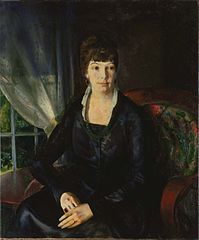 Emma junto a la ventana (1920)