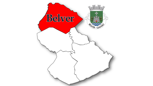 Localização no município de Gavião