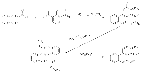 Synthese von Benzo[a]pyren