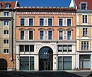 Facade of the market hall IV on Dorotheenstrasse