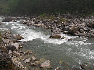 Bhotekoshi River River in Nepal