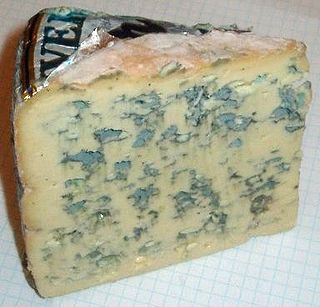 <i>Bleu dAuvergne</i> French blue cheese