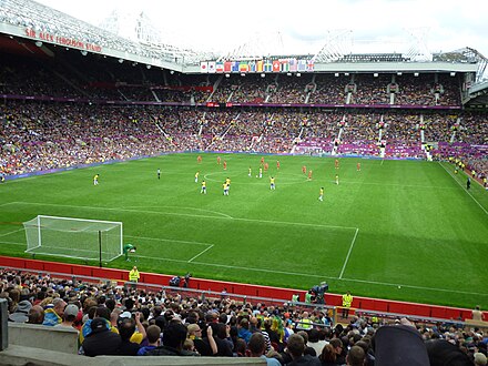 Old Trafford during a match at the 2012 Summer Olympics