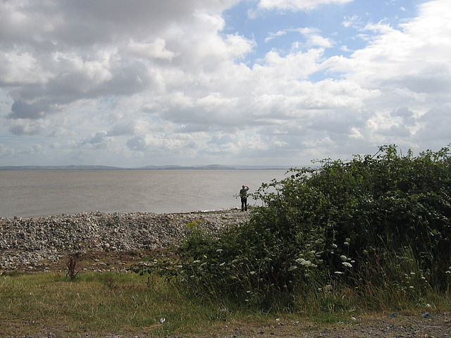 Bridgwater Bay near the mouth of the River Parrett