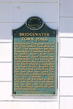 Bridgewater Township Townhall State Historical Marker.JPG