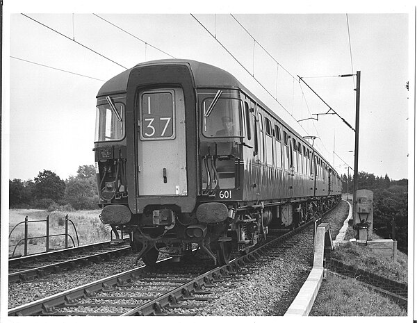 A Class 309 undergoing testing in 1962