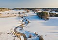 Byabäcken river near Hindsby in Sipoo, Finland, 2021 March.jpg
