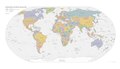 CIA World Factbook Political World Map February 2021