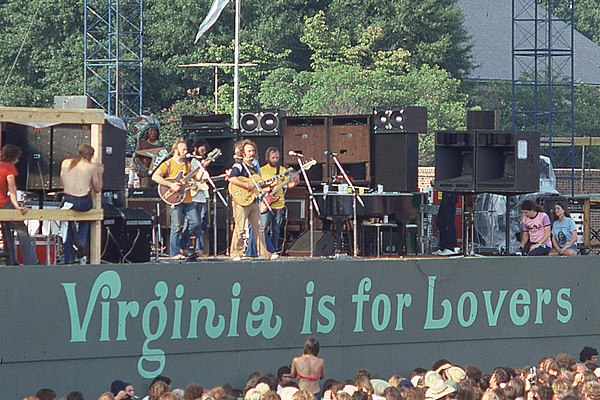 Crosby, Stills & Young outdoor stadium tour at Foreman Field, Old Dominion University, Norfolk VA. (August 17, 1974)
