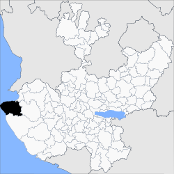 Ubicación en Jalisco