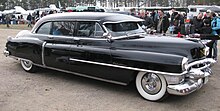 1953 Cadillac Series 75 limousine Cadillac Fleetwood Limousine 1953 (5629610212) (cropped).jpg