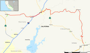 California State Route 193 Map.svg