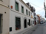 Català: Can Palangre, Casa Palangra. C. Sant Francesc, 33 (Vilassar de Mar). This is a photo of a building indexed in the Catalan heritage register as Bé Cultural d'Interès Local (BCIL) under the reference IPA-9330. Object location 41° 30′ 15.44″ N, 2° 23′ 43.66″ E  View all coordinates using: OpenStreetMap
