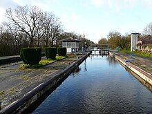 Le canal de Saint-Quentin à Marcoing